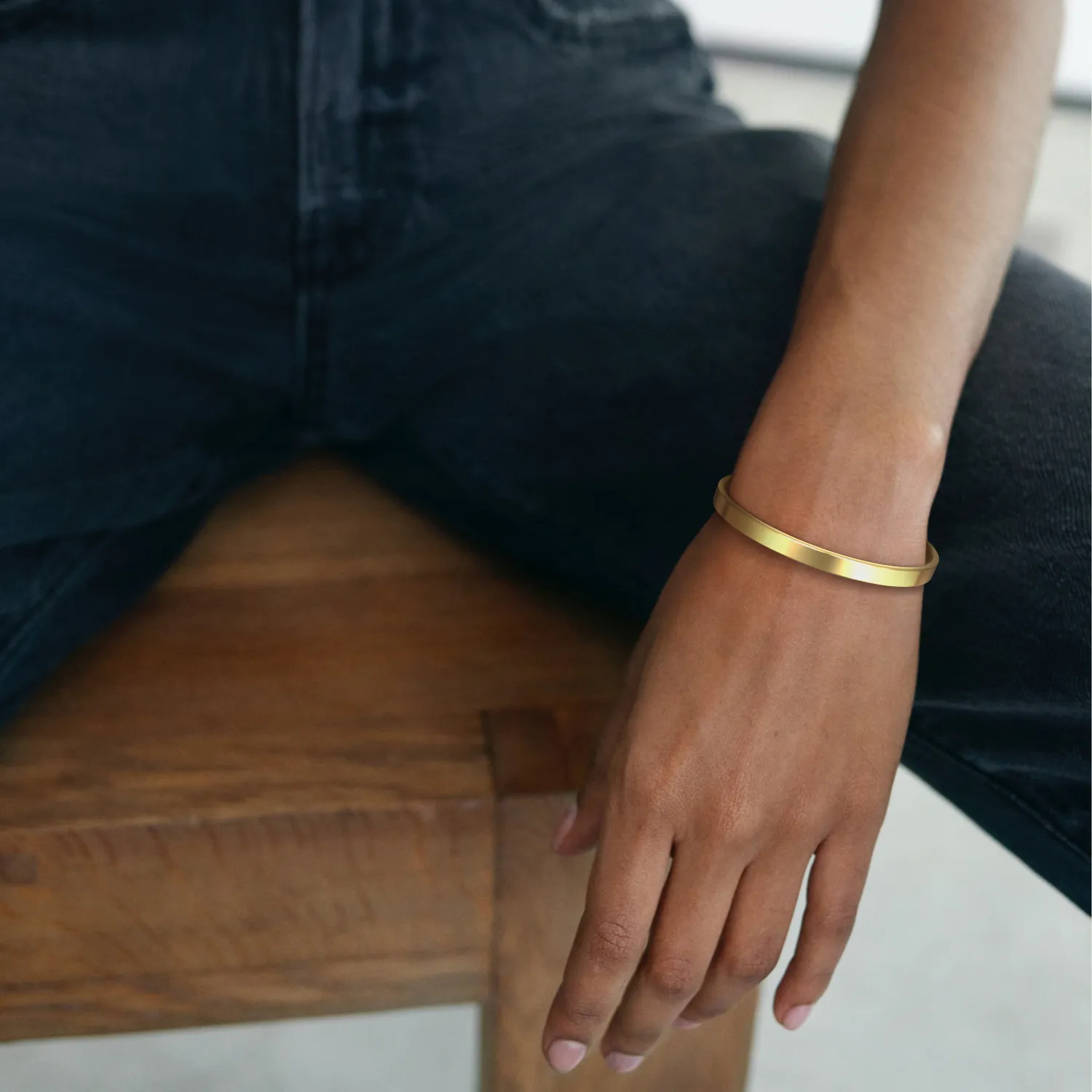Inhale The Good Shit...Exhale The Bullshit Personalizable Cuff Bracelet