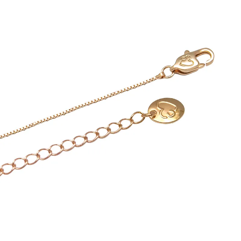 Interlocking Circle Cubic Zirconia Necklace