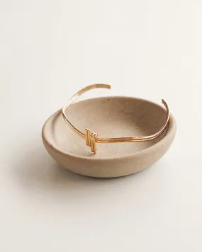 Intertwined Twigs Cuff