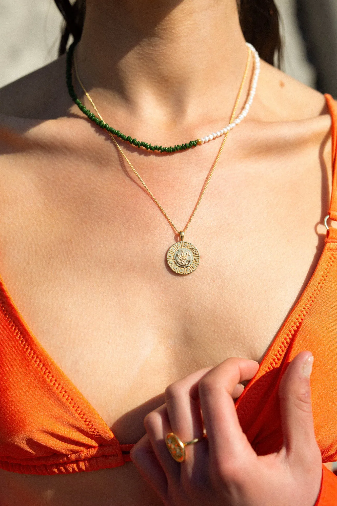 Irini necklace gold plated