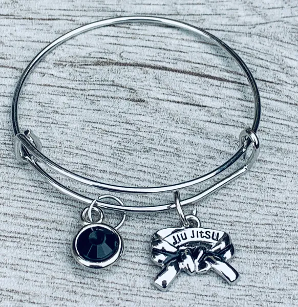Jiu Jitsu Black Belt Bracelet