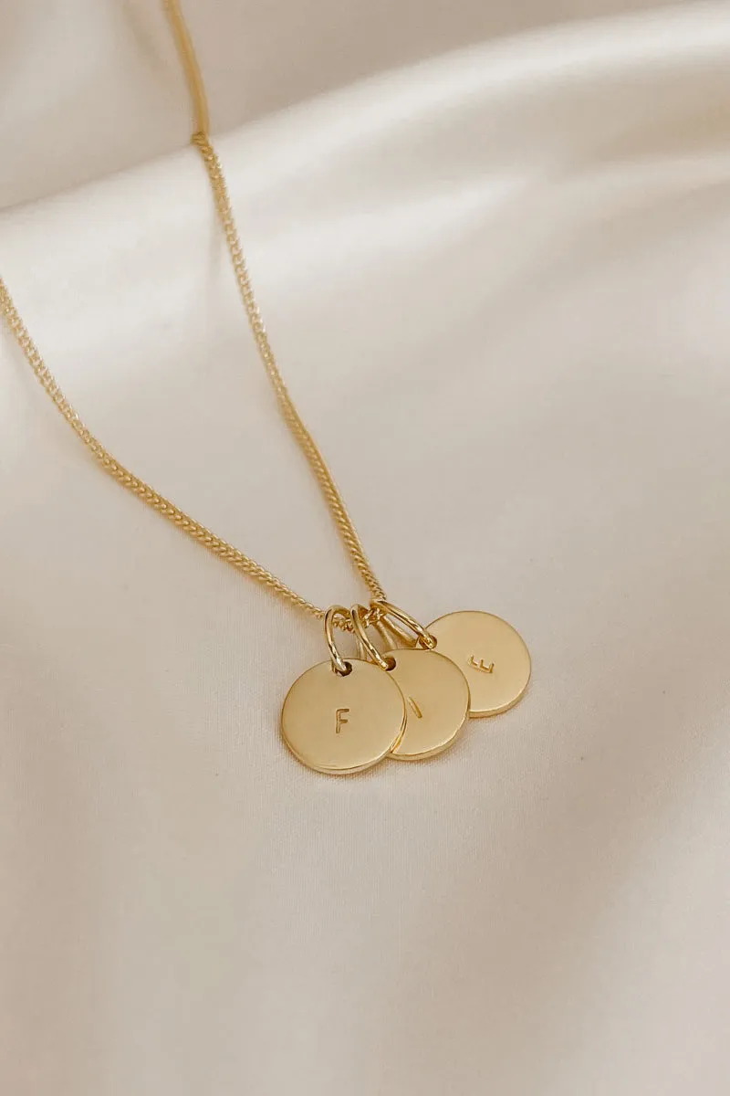 Keeping it Personal Necklace - Gold