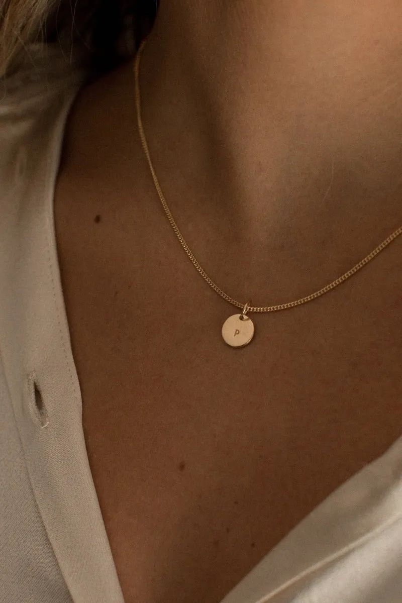 Keeping it Personal Necklace - Gold