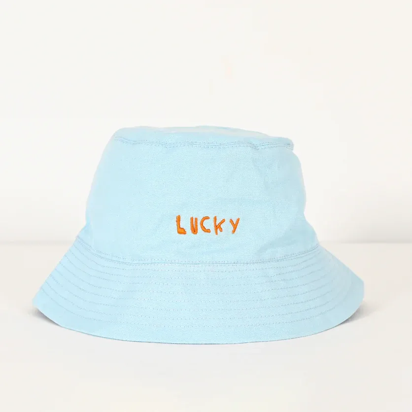 Kerri Rosenthal - Bucket Hat in Smiley Saltwater