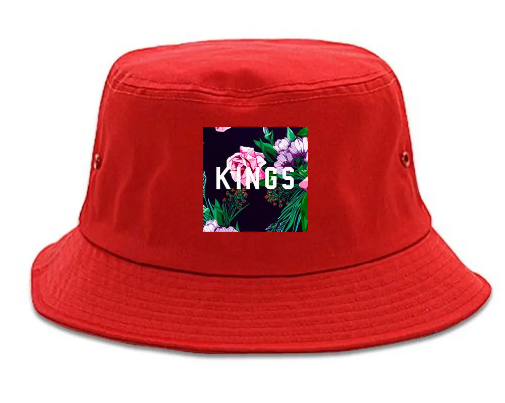 KINGS Floral Box Bucket Hat