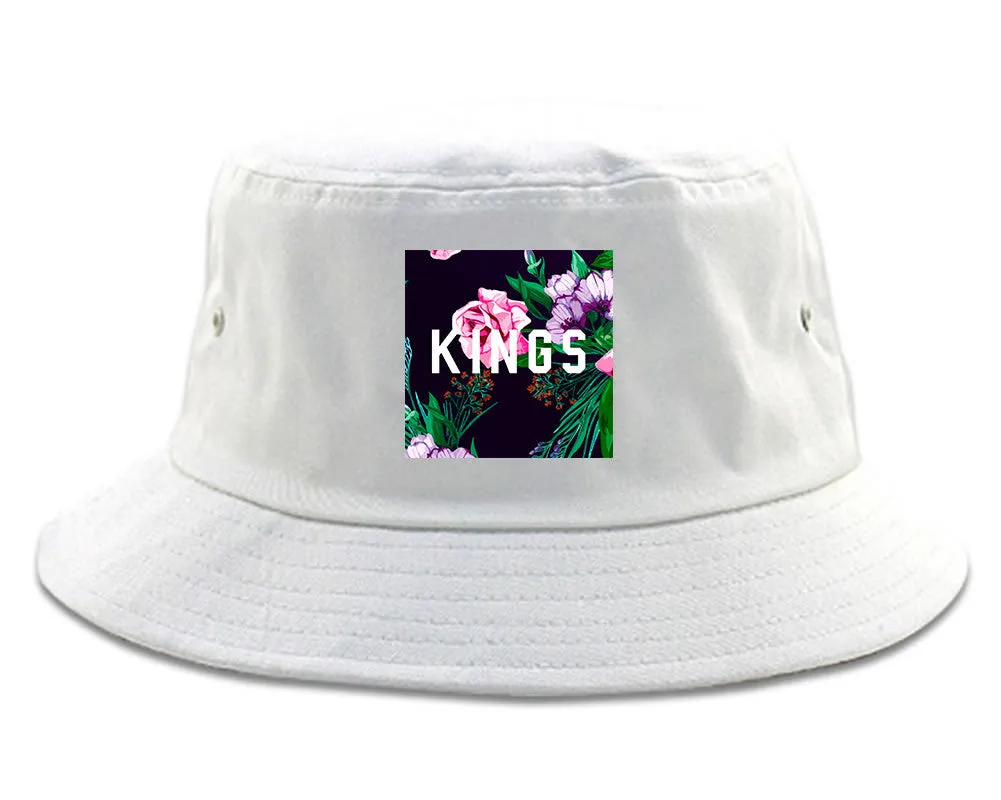 KINGS Floral Box Bucket Hat
