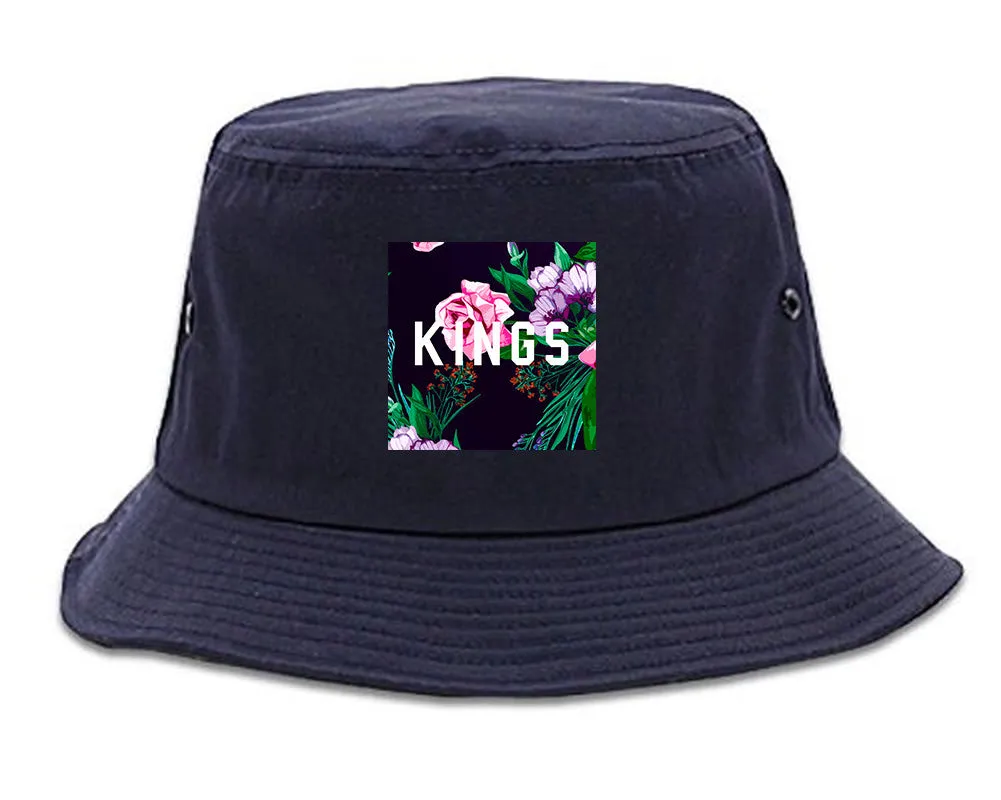 KINGS Floral Box Bucket Hat