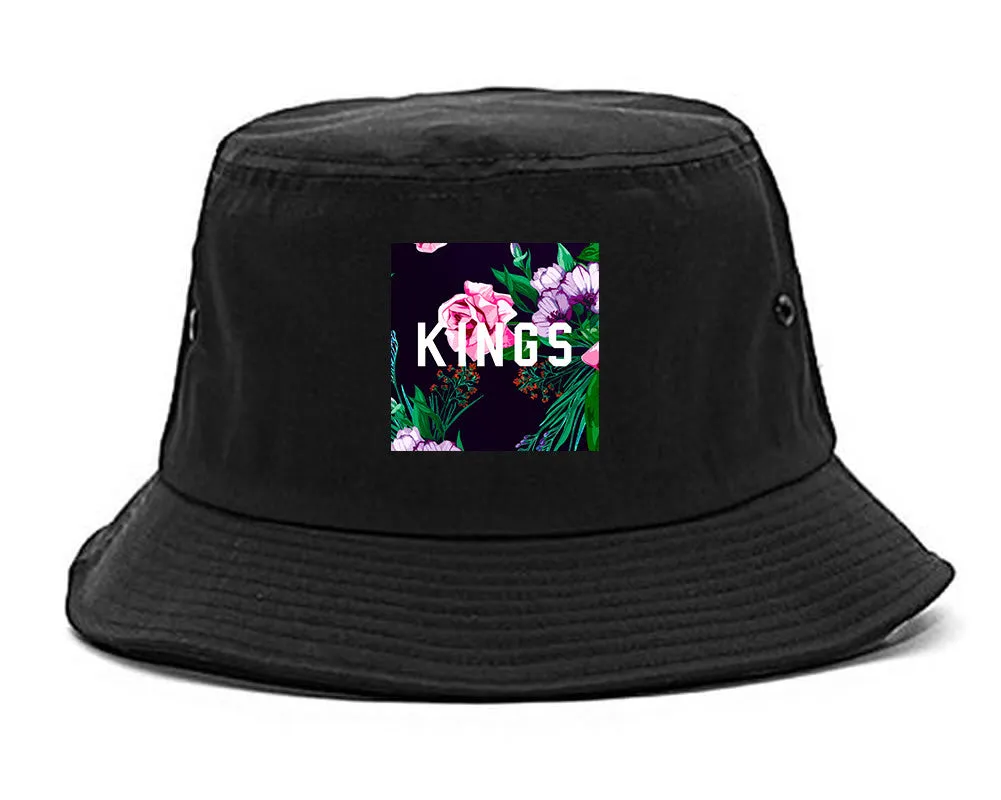 KINGS Floral Box Bucket Hat