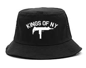 Kings Of NY UZI GUN Logo Mens Bucket Hat