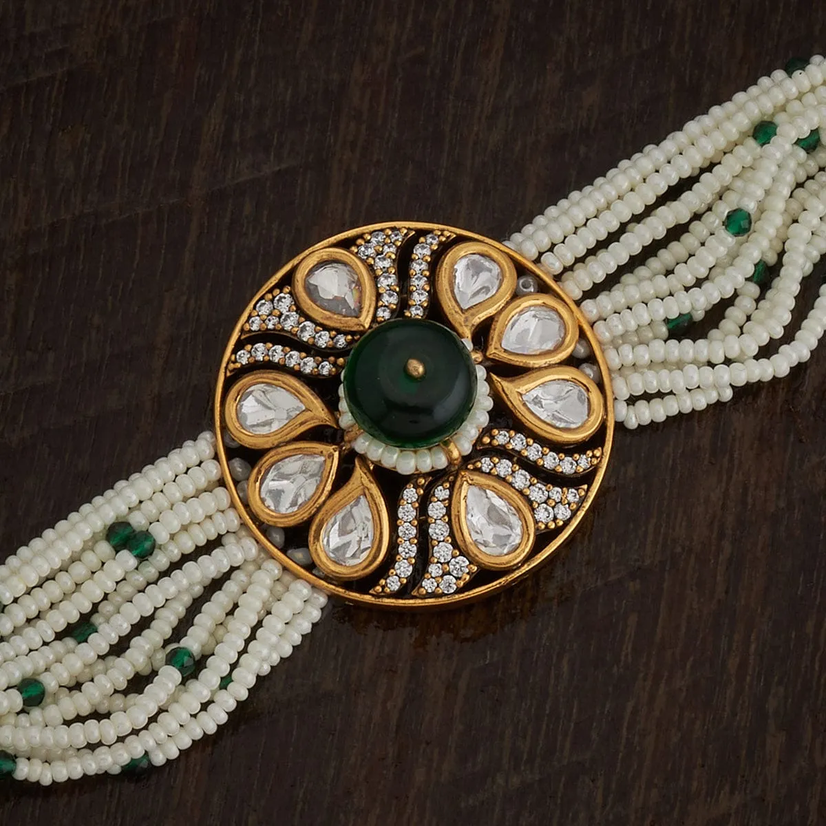 Kundan Bracelet 164003