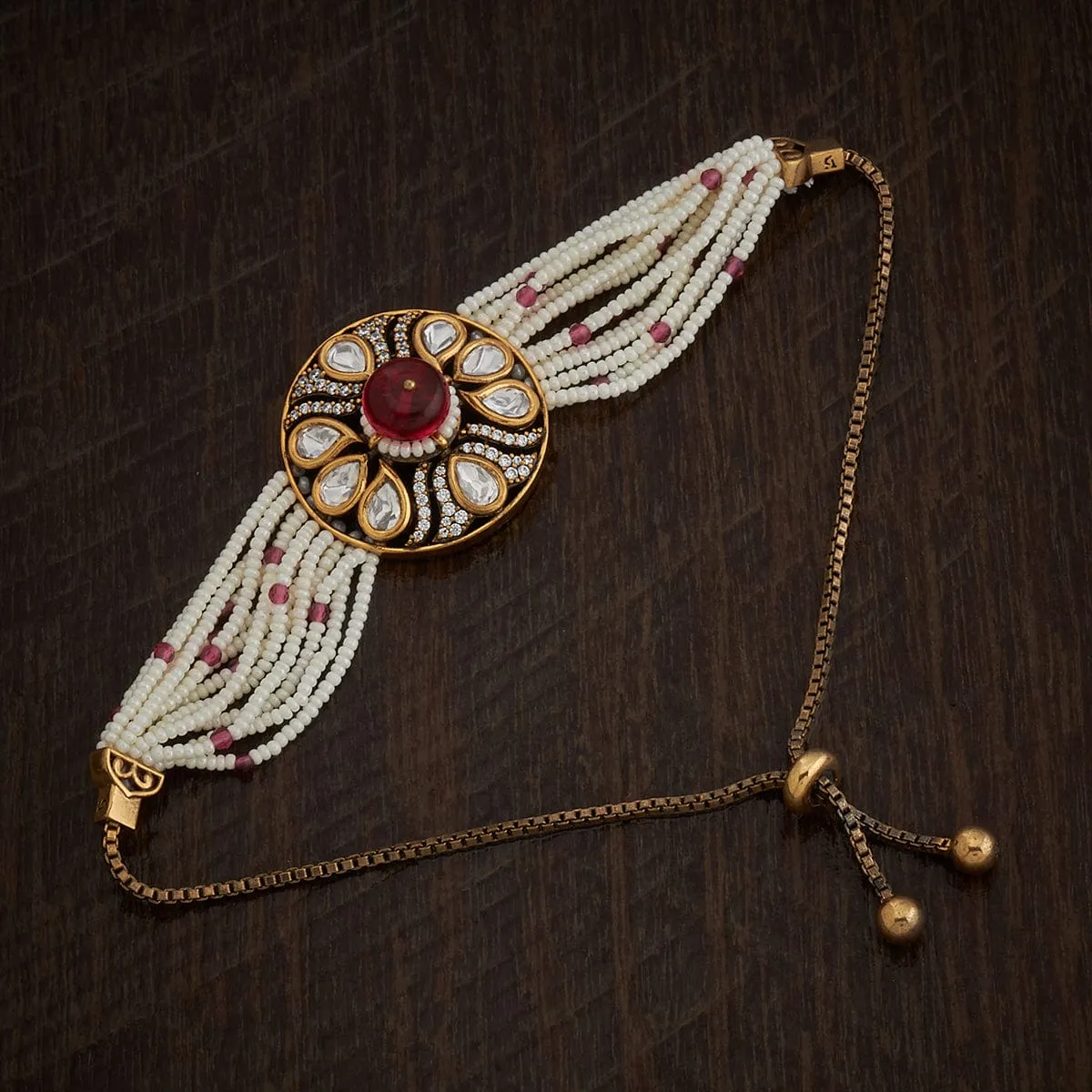 Kundan Bracelet 164003