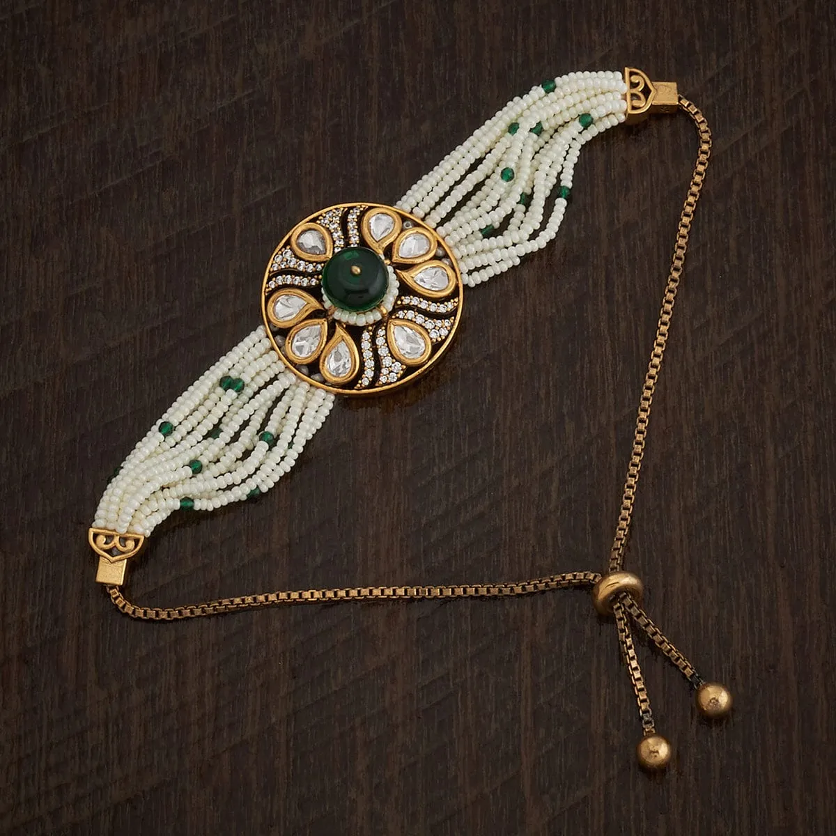 Kundan Bracelet 164003