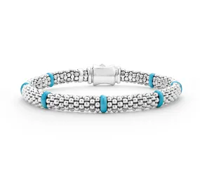 LAGOS Blue Caviar Ceramic Station Caviar Bracelet