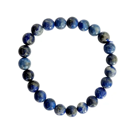 Lapis Lazuli Crystal Bracelet 8mm Beads