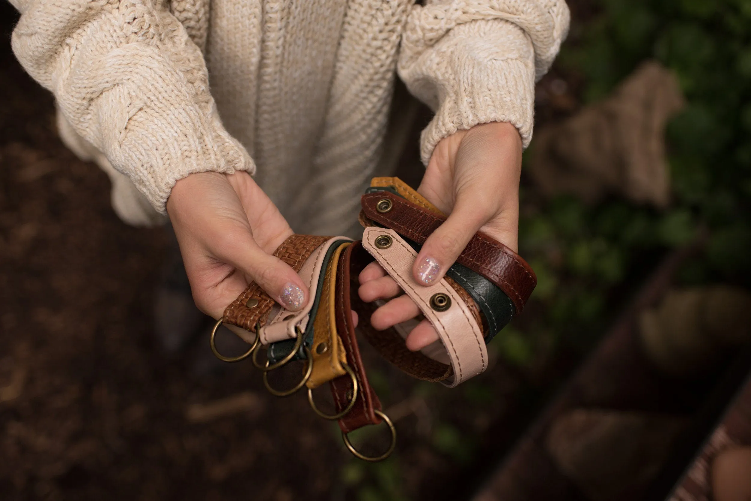 Leather Wrap Bracelet For Women - Wide Leather Cuff Bracelet