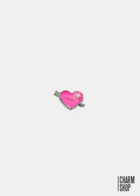 Love with Arrow Locket Charm