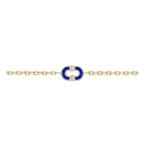 Magnetic Recto Verso Bracelet Lapis Lazuli