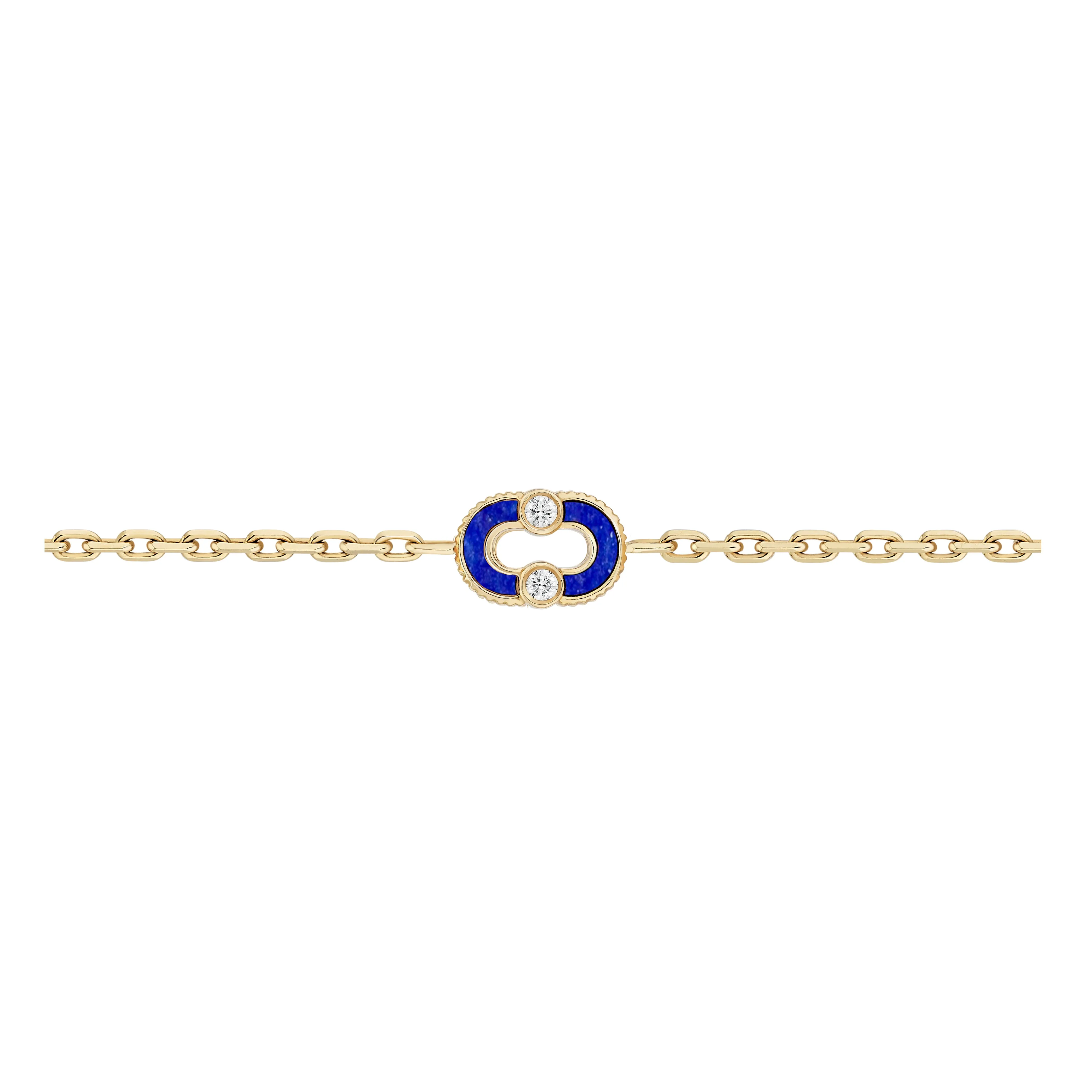 Magnetic Recto Verso Bracelet Lapis Lazuli