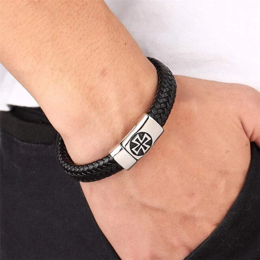 Men's Cross Bracelet <br> Maltese Cross