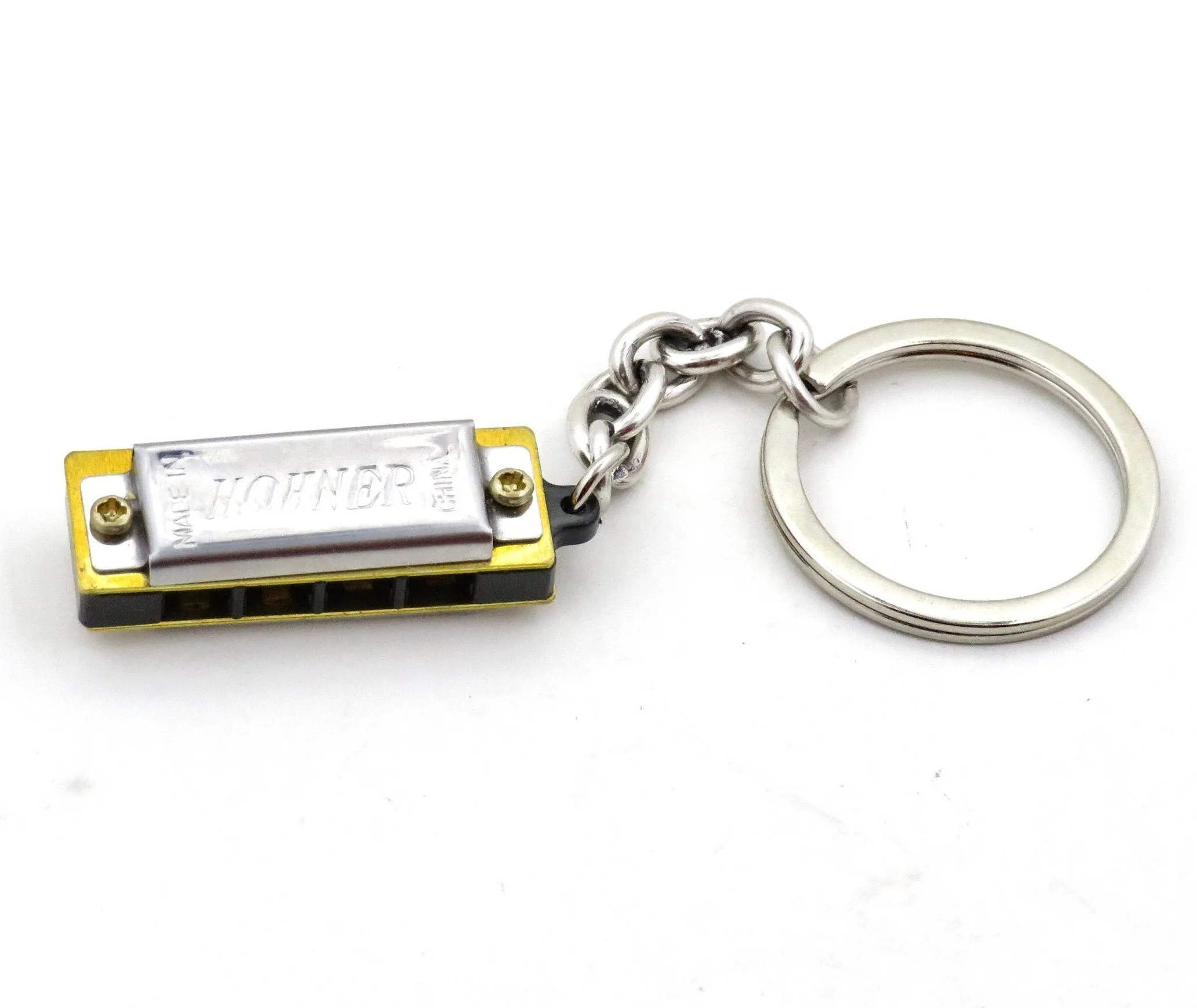 Mini Harmonica Keyring