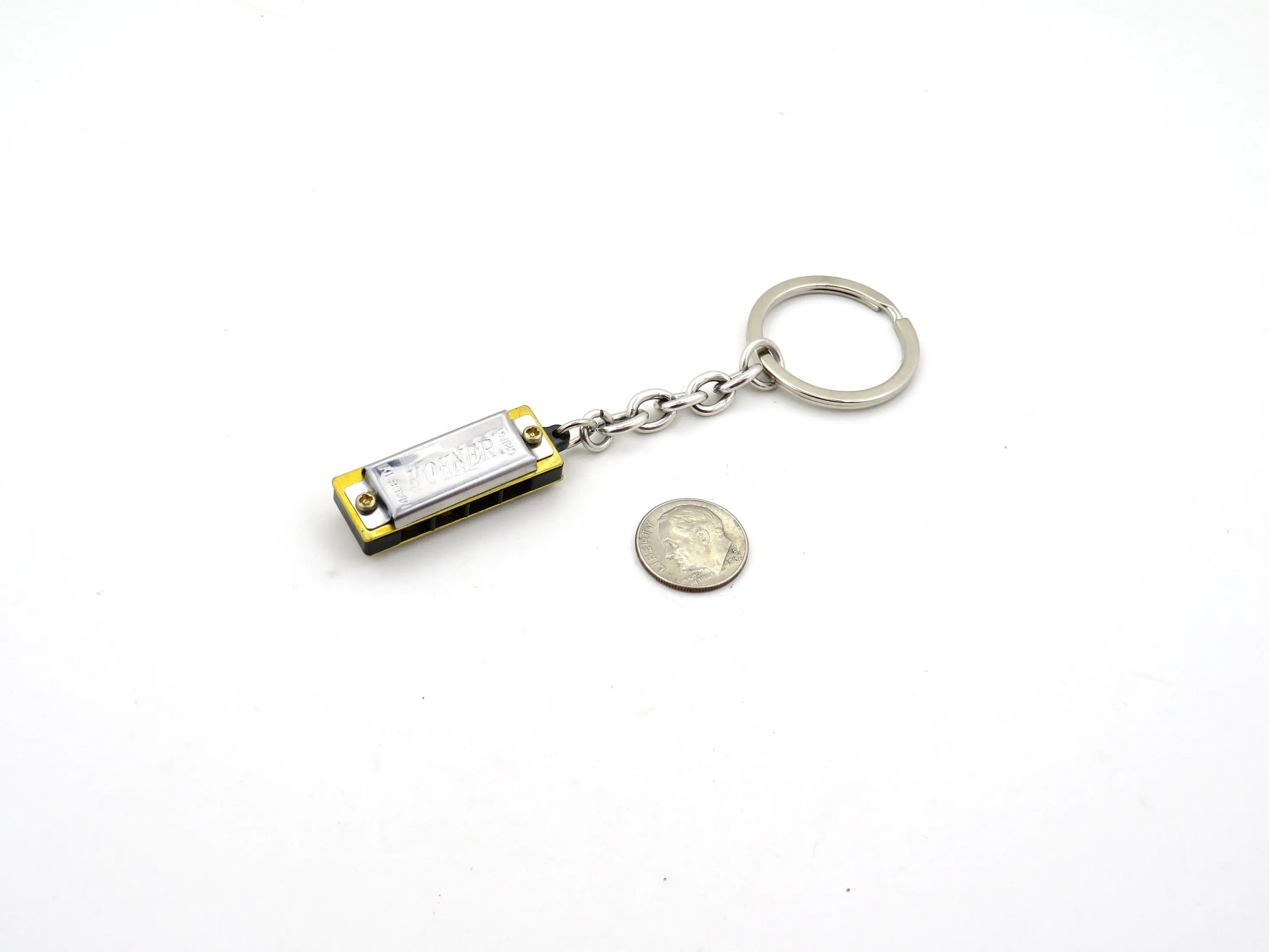 Mini Harmonica Keyring