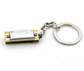 Mini Harmonica Keyring