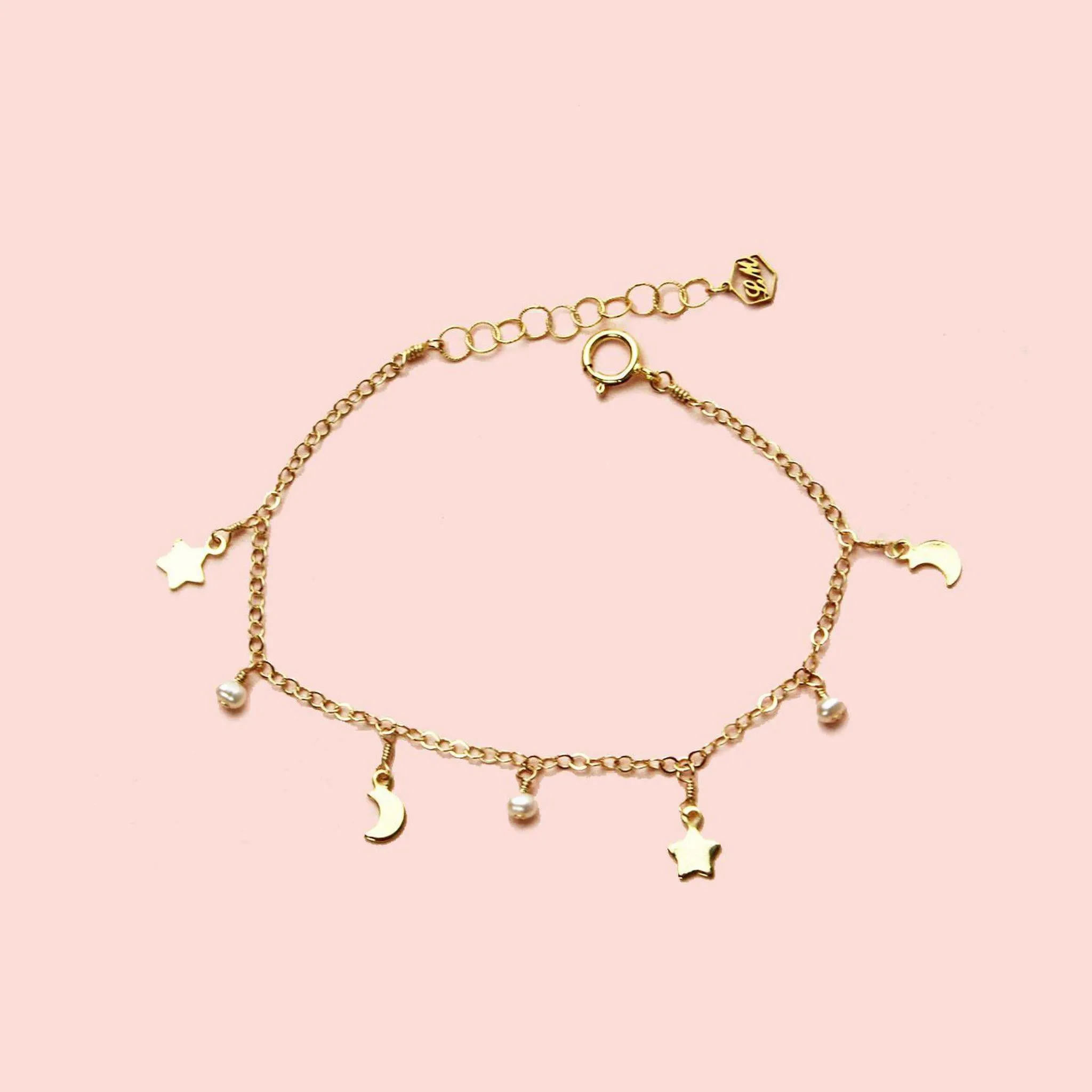 Moon & Star Bracelet