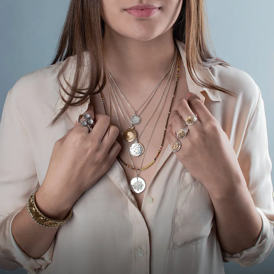 My Moon & Stars Sliding Locket Necklace