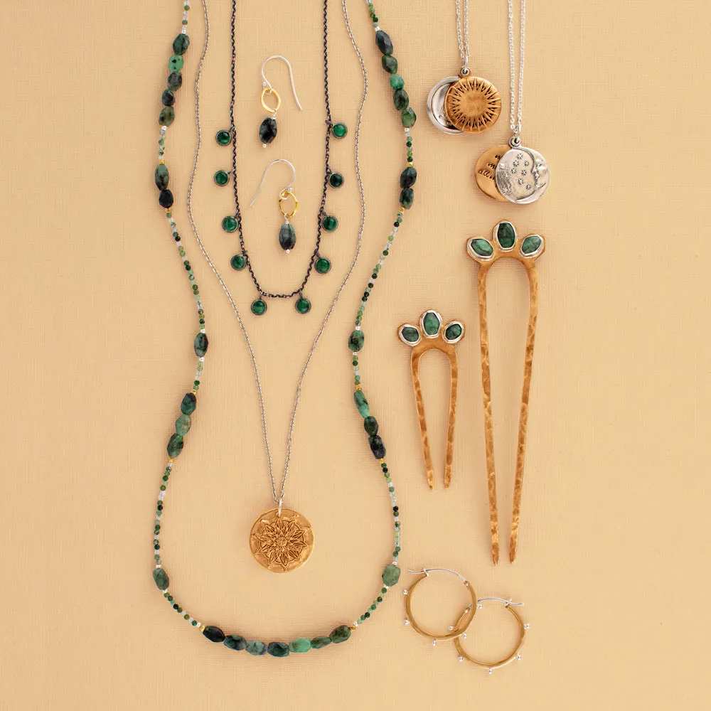 My Moon & Stars Sliding Locket Necklace