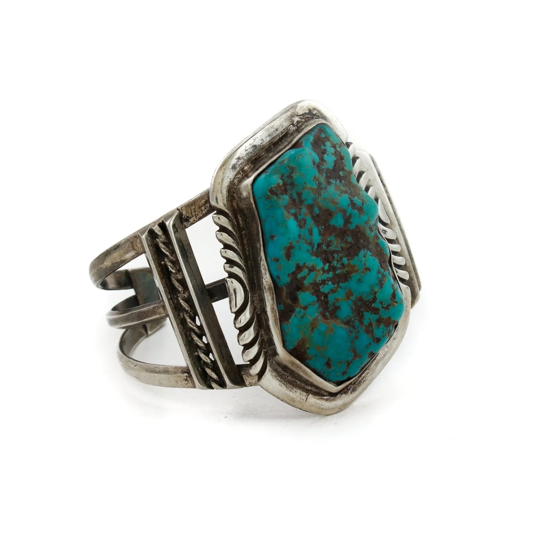 Navajo Turquoise Nugget Cuff