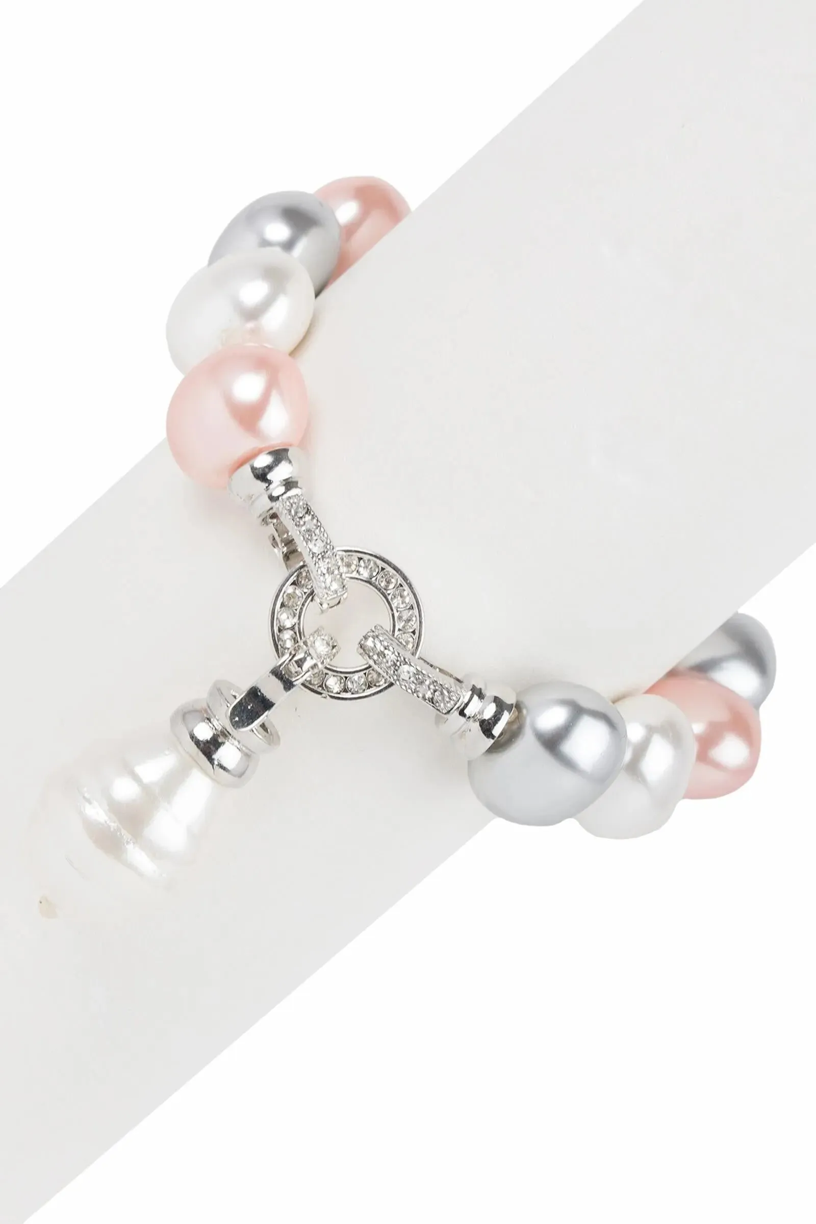 Neapolitan Pearl Bracelet