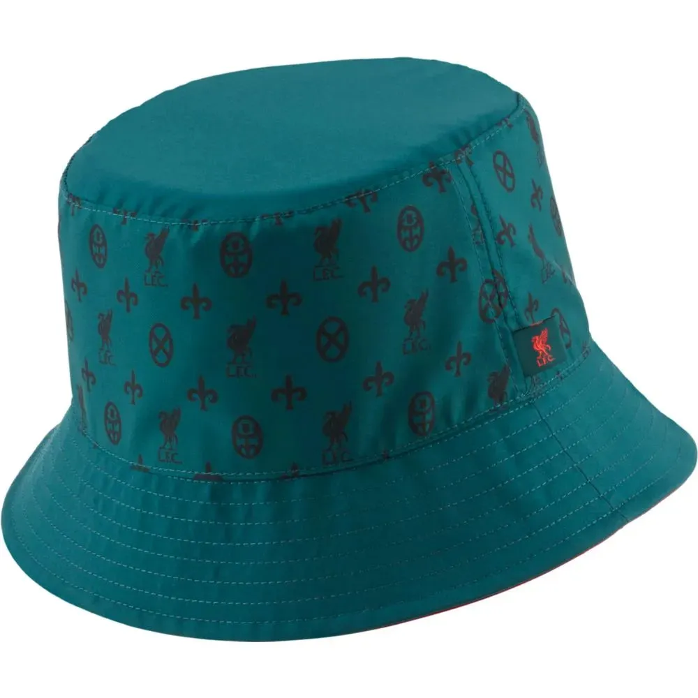 Nike 2021-22 Liverpool DF Reversible Bucket Hat - Burgundy-Teal
