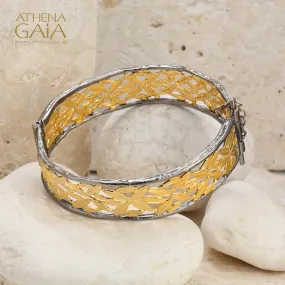 Open Olive Tree Bracelet