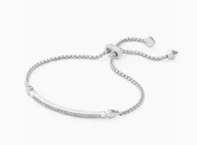 Ott Adjustable Chain Bracelet In Silver