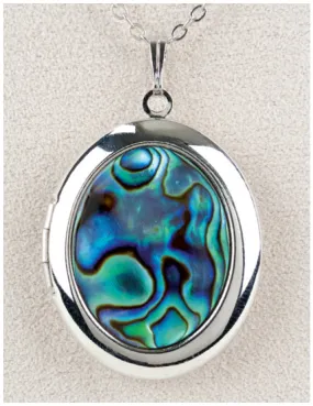 Oval Locket Necklace