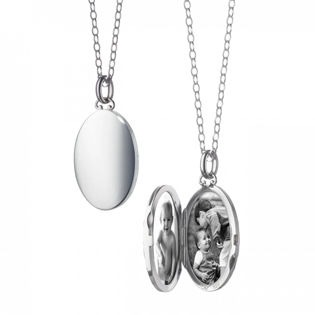 Oval Simple Locket-LB