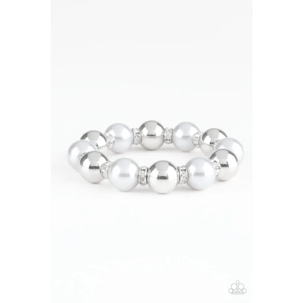 Paparazzi So Not Sorry - Silver Bracelet