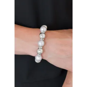 Paparazzi So Not Sorry - Silver Bracelet