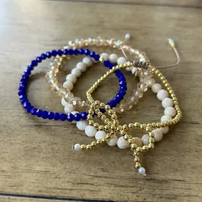 Party Blue Bracelet Stack Spring