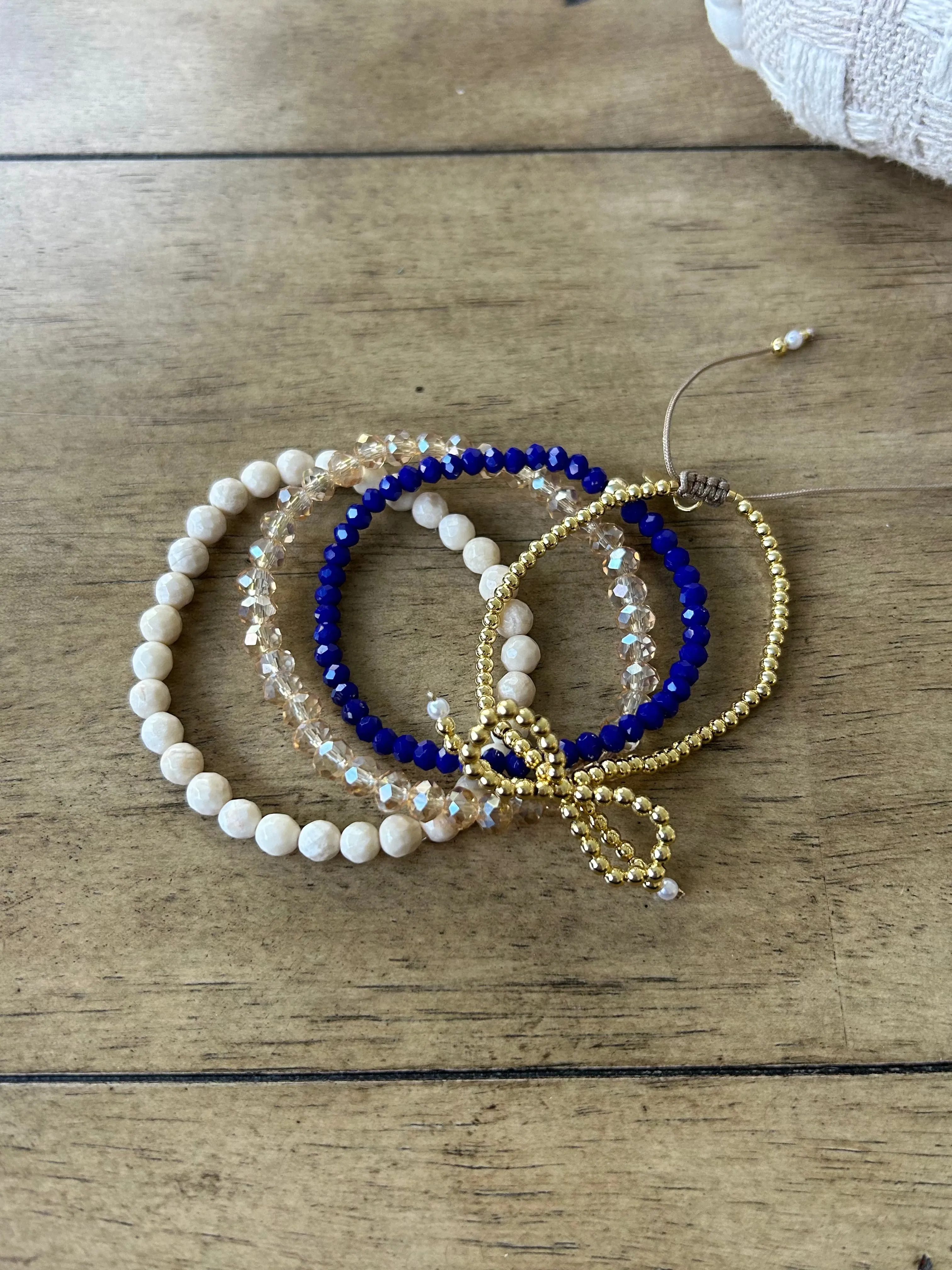 Party Blue Bracelet Stack Spring