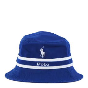 Polo Ralph Lauren - Loft Bucket Hat - Royal Blue with White Stripes