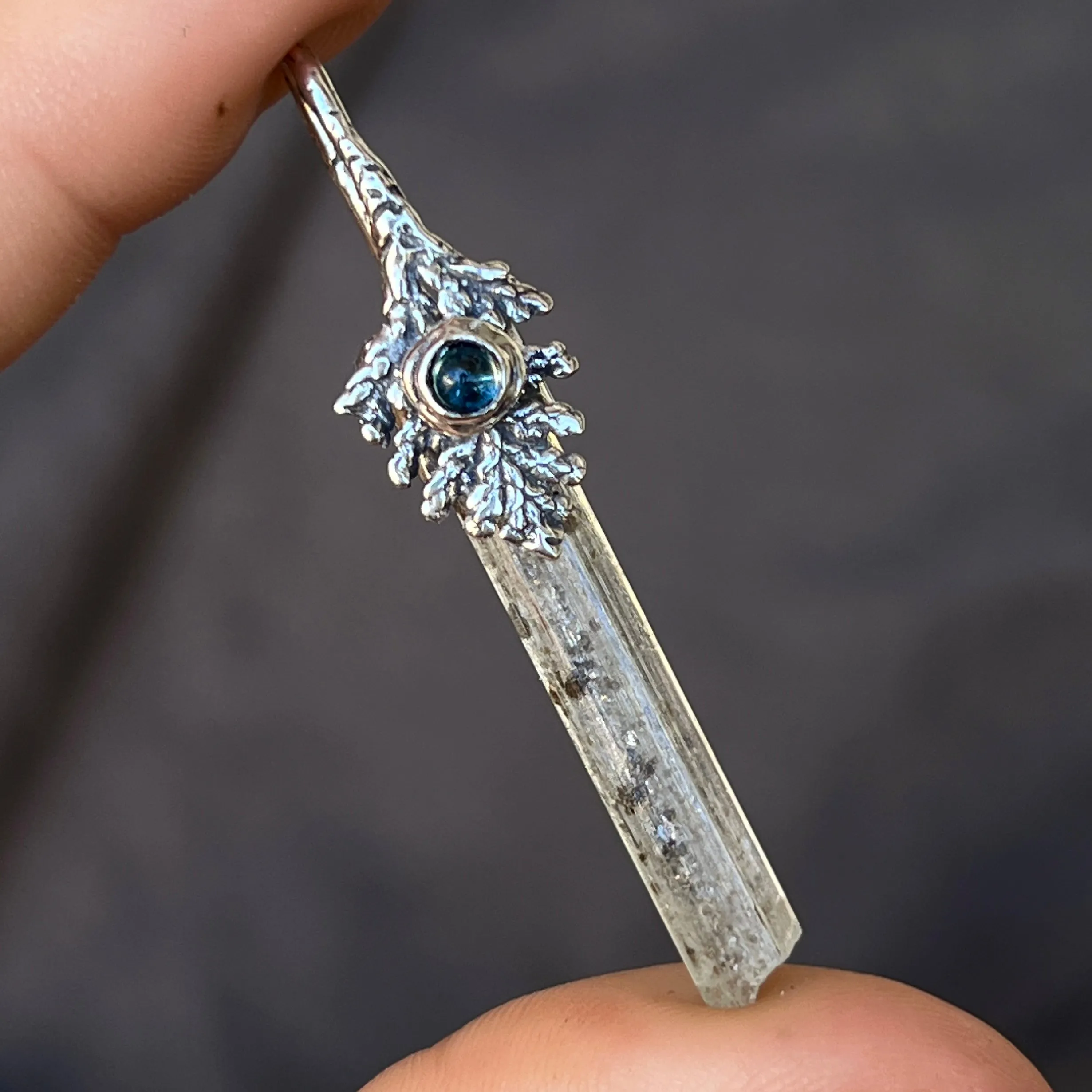 PRE-ORDER FOR STACEY- Aquamarine Fairy Pendant