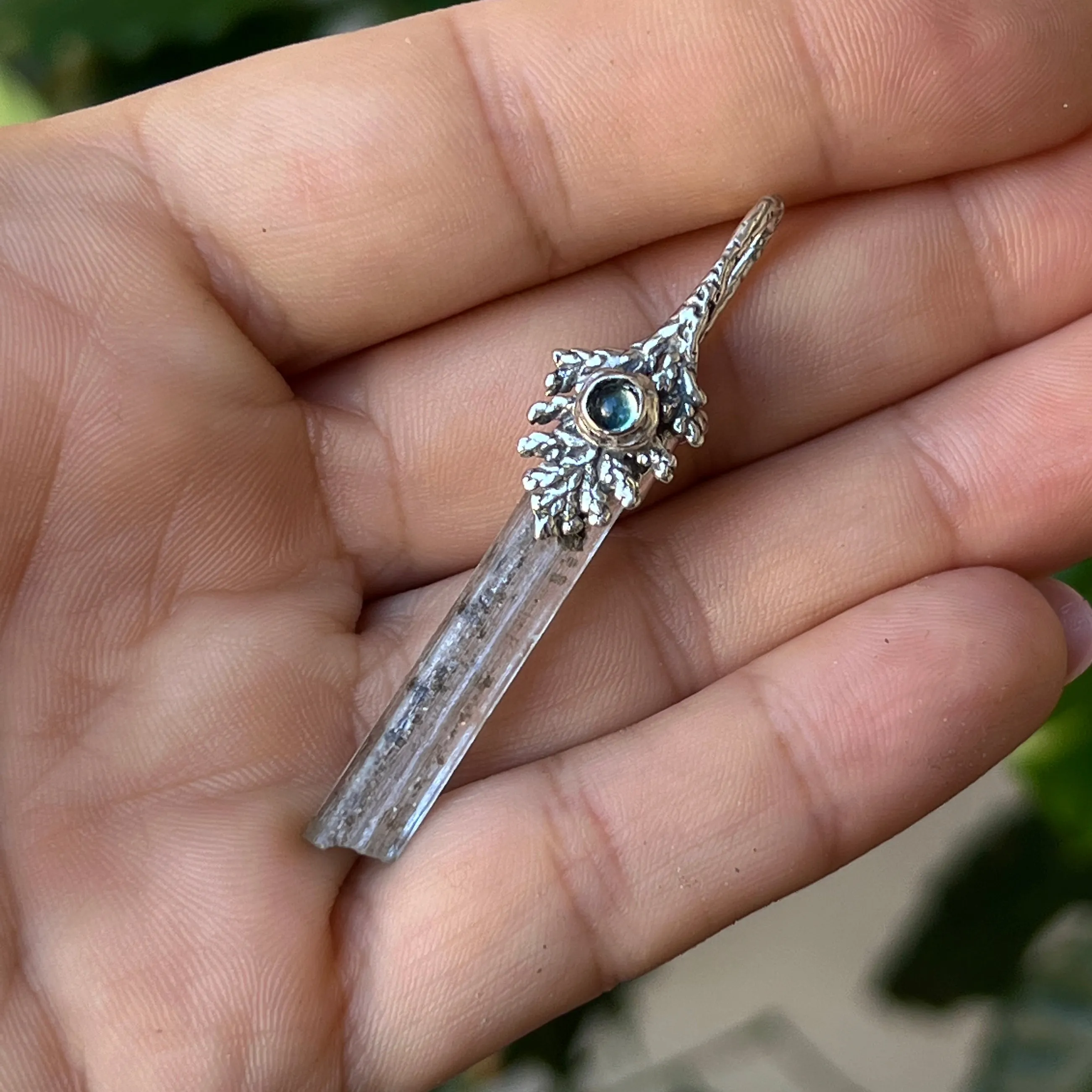 PRE-ORDER FOR STACEY- Aquamarine Fairy Pendant