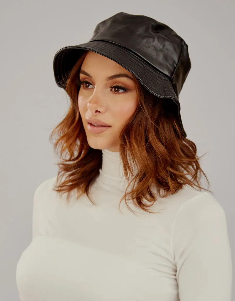 PU Bucket Hat