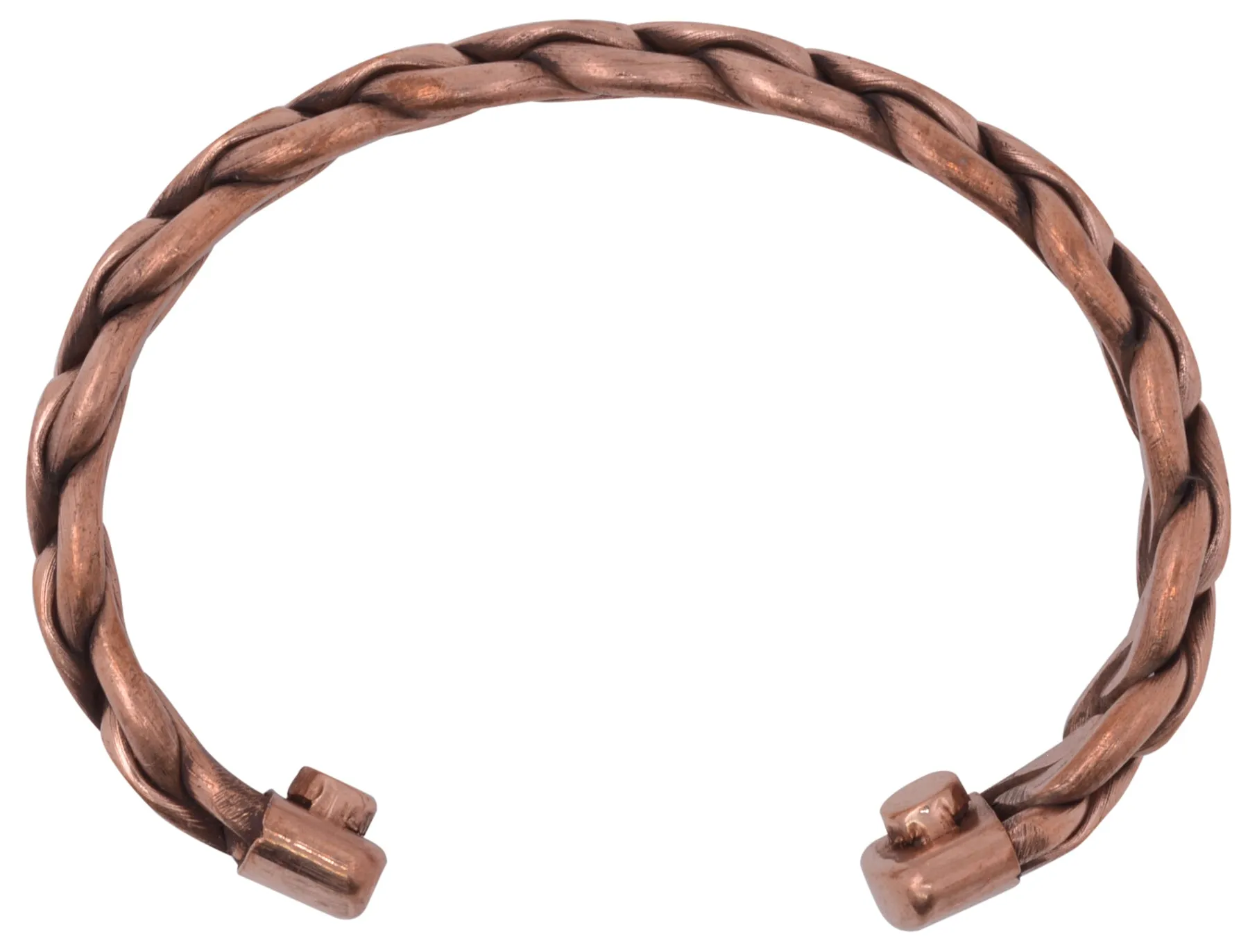 Pure Copper Braided Magnetic Golf Bracelet for Recovery & Injury Relief