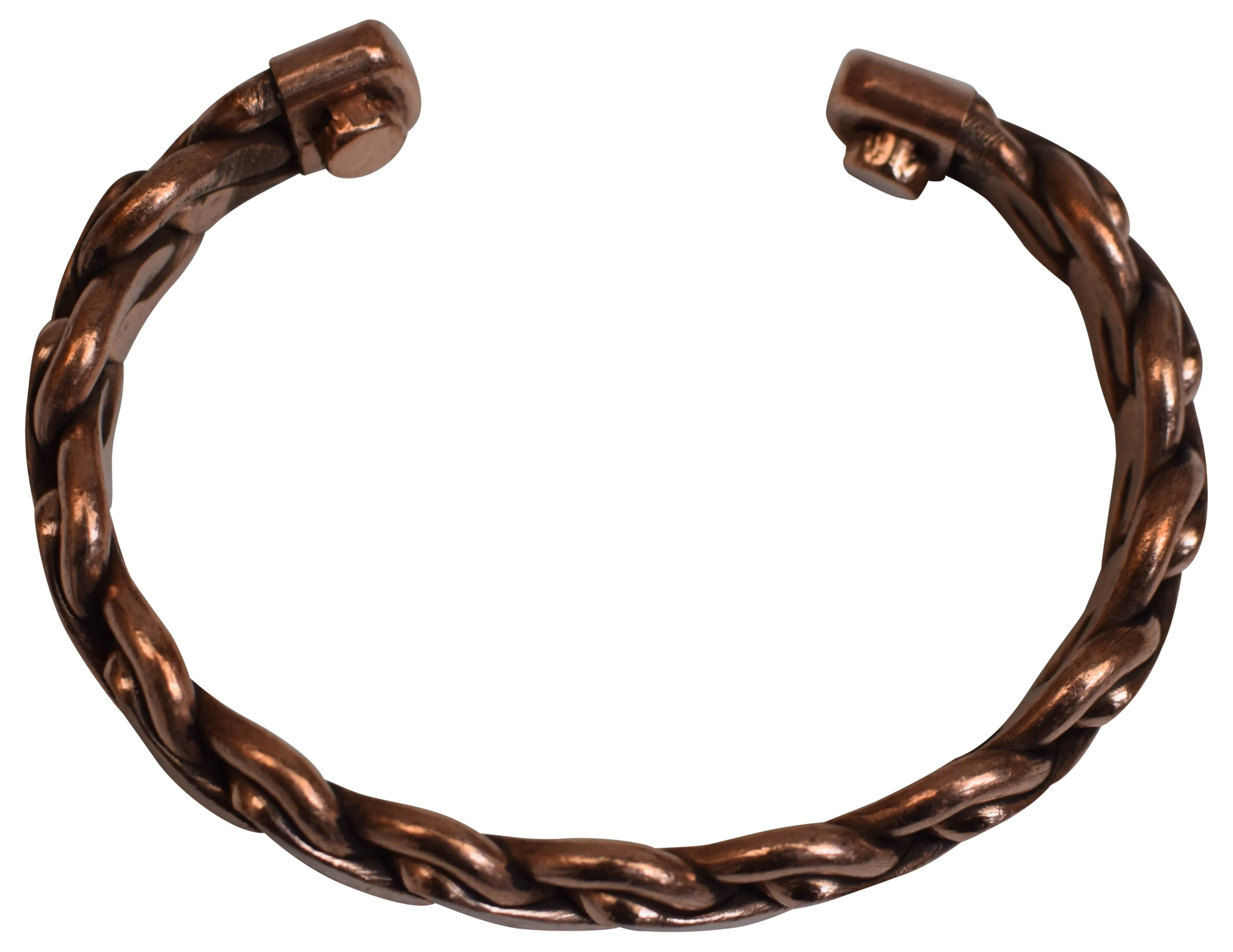 Pure Copper Braided Magnetic Golf Bracelet for Recovery & Injury Relief