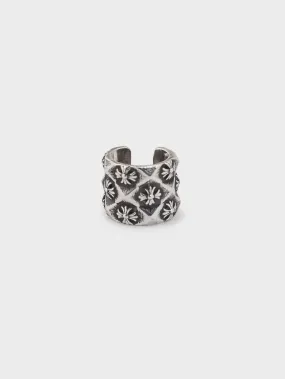 Pyramid Plus Cuff Earring