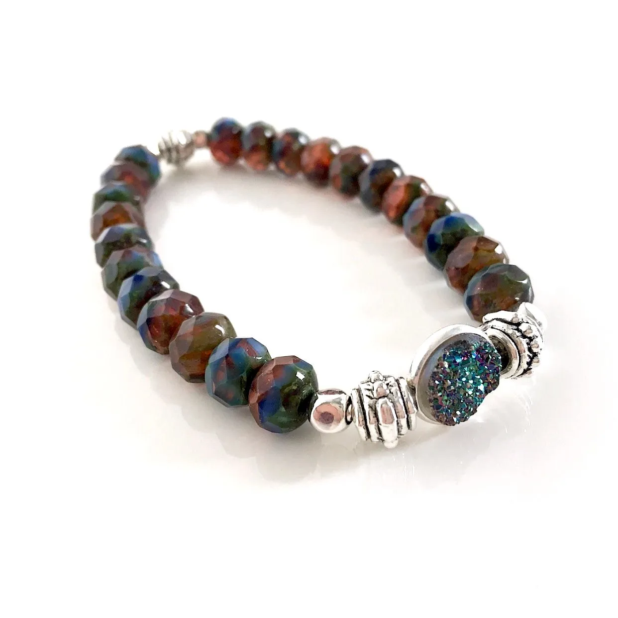 "Druzy Dream" Bracelet (Autumn)