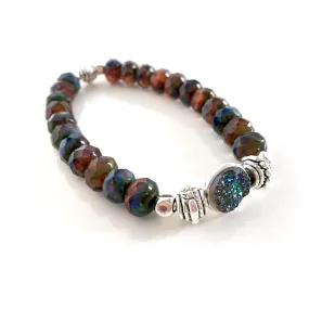 "Druzy Dream" Bracelet (Autumn)