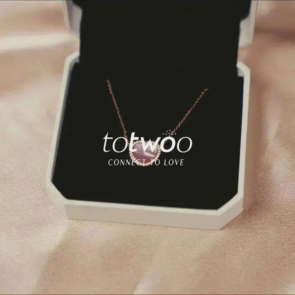 Romantic Memory Digital Locket Necklace